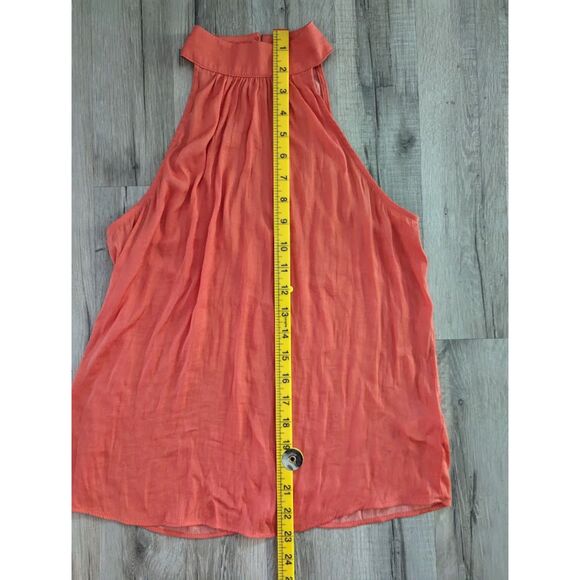 3/$20 Joie High Neck Halter Swing Tank Coral, (W4) - Picture 8 of 8